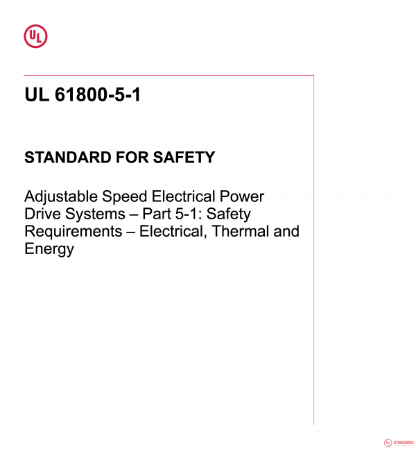 UL 61800-5-1 PDF UL 61800-5-1 PDF